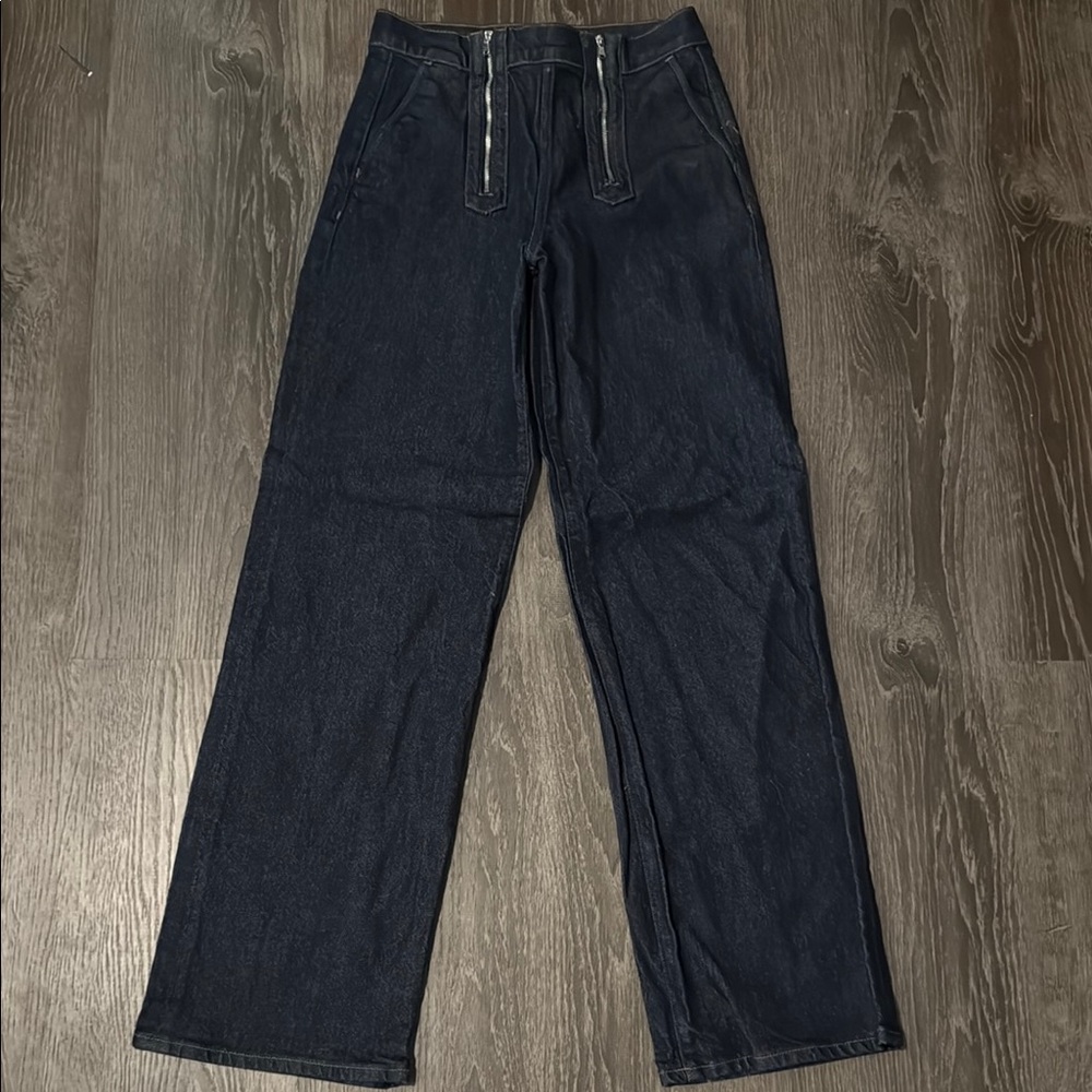 Dark Blue Denim Pants